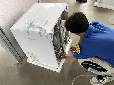 验货日常揭秘 伊莱克斯为何点赞金环电器滚筒烘干机代工质量